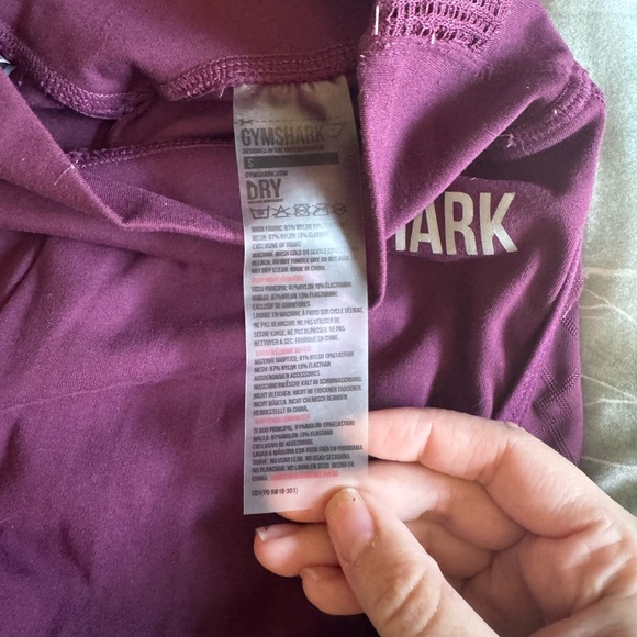 Gymshark Leggings Bundle - Plum and Teal Size S - Picture 2 of 3